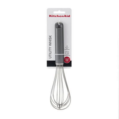 Вінчик KitchenAid Classic, 27 см, сірий (KHA060OHCHGG)