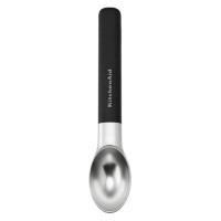 Ложка для морозива KitchenAid Classic, 21 см, чорний (KHH117OHOBEG)