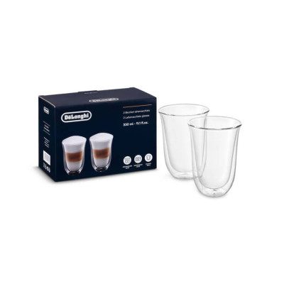 Набор стаканов DeLonghi DLSC312 LATTEMACCHIATO (2 шт)