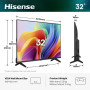 Телевізор Hisense LED 32A4S