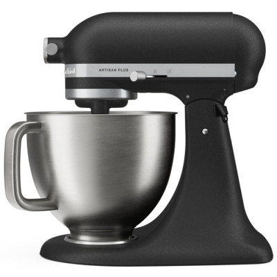 Кухонна машина KitchenAid Artisan Plus 4,7 л 5KSM50PKVEBK з відкидним блоком, чорний чавун