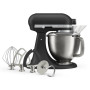 Кухонна машина KitchenAid Artisan Plus 4,7 л 5KSM50PKVEBK з відкидним блоком, чорний чавун