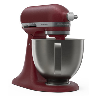 Кухонна машина KitchenAid Artisan Plus 4,7 л 5KSM50PKVESO з відкидним блоком, червоний томат