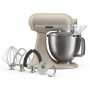 Кухонна машина KitchenAid Artisan Plus 4,7 л 5KSM50PKVEOC з відкидним блоком, пісочний овес