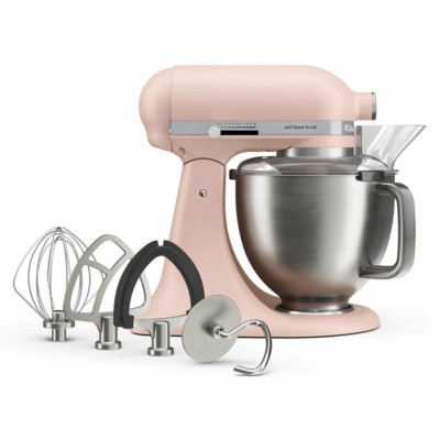 Кухонна машина KitchenAid Artisan Plus 4,7 л 5KSM50PKVEFT з відкидним блоком, пудровий атлас