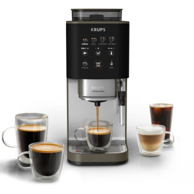 Кофемашина узкая KRUPS Coffee Crush Experience SA 403BE0