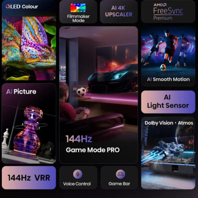 Телевізор Hisense QLED 65E7Q PRO