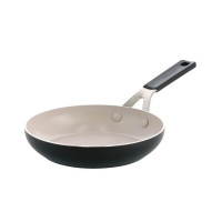 Сковорода KitchenAid АС, 20 см, с керамическим покрытием, матовый черный (CC009713-001)