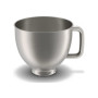 Кухонная машина KitchenAid Artisan Plus 4,7 л 5KSM50PKVEMS с откидным блоком, серебряный медальон