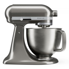 Кухонная машина KitchenAid Artisan Plus 4,7 л 5KSM50PKVEMS с откидным блоком, серебряный медальон