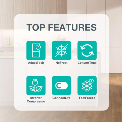 Морозильна шафа вбудована GORENJE FNCI517E62WF