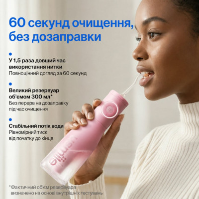 Іригатор usmile C30, рожевий
