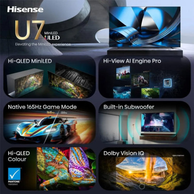 Телевизор Hisense MiniLED 100U7SE