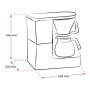 Кофеварка капельная MELITTA AROMABOY II BEIGE-BROWN 1015-03