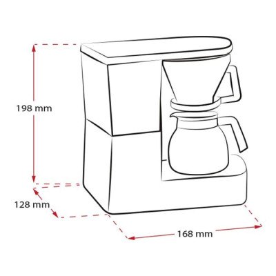 Кофеварка капельная MELITTA AROMABOY II BLACK 1015-02