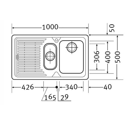 Мийка Franke Logica line LLL 651 (101.0381.837) декор