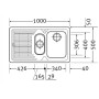Мийка Franke Logica line LLL 651 (101.0381.836) декор