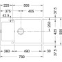 Мийка Franke MRG 611-78 XL (114.0374.914) сахара
