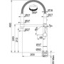 Змішувач Franke Pescara 360° 115.0393.976