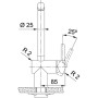 Змішувач Franke Atlas Neo 115.0628.207 антрацит