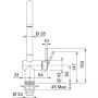 Змішувач Franke Active J 115.0653.398 чорний матовий