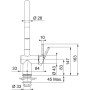 Змішувач Franke Active J 115.0653.401 хром