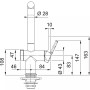 Мийка Franke KNG 120 + Active Twist 125.0676.976 чорний матовий