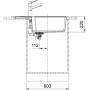 Мийка Franke UBG 611-78 XL 114.0701.801 білий
