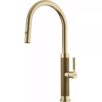 Смеситель Franke Mythos Masterpiece Pull Out 115.0711.558 PVD gold