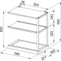 Аксесуар для вбудованої техніки Franke FMA Modular 112.0706.647 Black