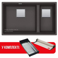 Мойка Franke KNG 120 125.0716.660 серый сланец