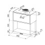 Вытяжка Franke FMA MODULAR F120 BK MATT Right