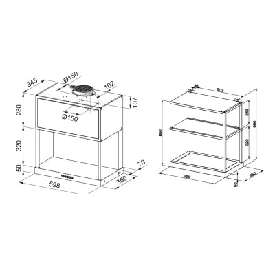 Вытяжка Franke FMA MODULAR F180 BK MATT