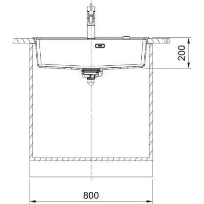 Мийка Franke MRG 610-72 TL 114.0720.004 чорний матовий