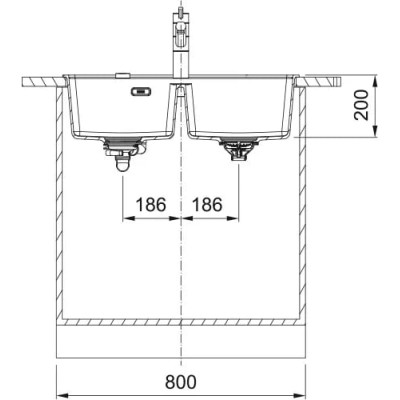 Мийка Franke MRG 620 TL 114.0720.008 онікс
