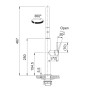 Змішувач Franke Pescara J PVD 115.0741.697 золото