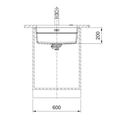 Мийка Franke KNG PRO 110-52 125.0750.490 сірий камінь