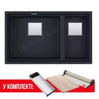 Мойка Franke KNG PRO 120 125.0750.514 черный матовый