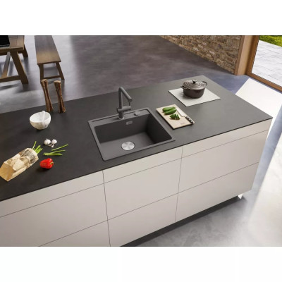 Мийка Комплект MRG 610-52 TL 114.0763.942 сірий камінь + SLIM 50