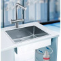 Змішувач Franke Atlas Neo Clear Water 120.0758.155 нержавіюча сталь