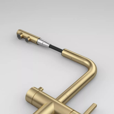 Змішувач Franke Atlas Neo Clear Water 120.0758.157 PVD золото
