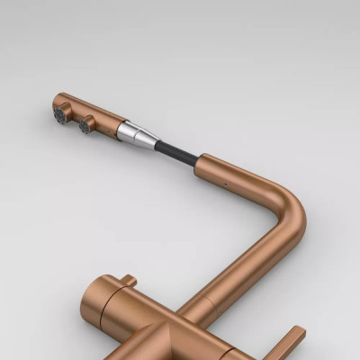 Змішувач Franke Atlas Neo Clear Water 120.0758.158 PVD мідь