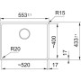 Мойка Franke MRG 110-52 125.0701.780 белый Витрина