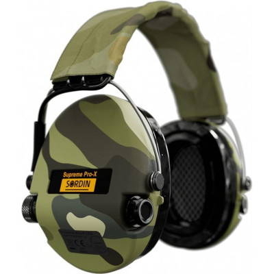 Активні навушники для стрільби Sordin Supreme Pro-X LED Multicam