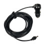 Автомобільний кабель живлення E-NET для Starlink Mini від прикурювача, 5 м, з USB Type-C та LED-індикатором