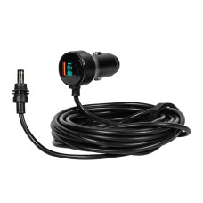 Автомобільний кабель живлення E-NET для Starlink Mini від прикурювача, 5 м, з USB Type-C та LED-індикатором