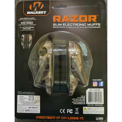 Активні захисні навушники Walker's Razor Slim Kryptek (KPT)
