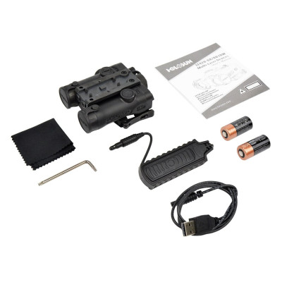 Тактичний блок HOLOSUN LE420-RD (LE420R) Red + IR / White + IR
illuminator