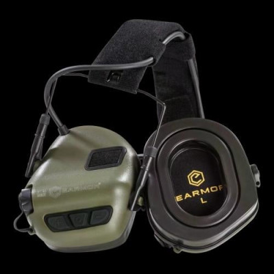 Активні захисні навушники Earmor M31H PLUS (FG) Olive
