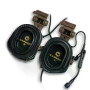 Активні захисні навушники Earmor M32X PLUS (CB) Coyote з гарнітурою та кріпленням на шолом